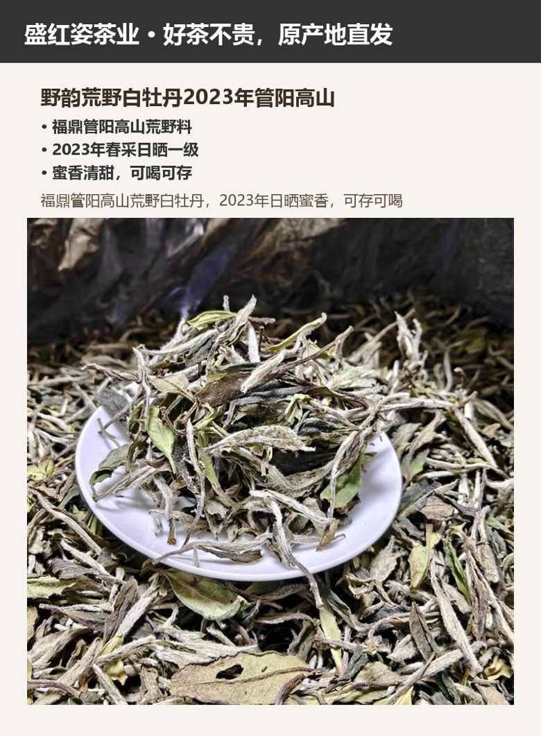 野韵荒野白牡丹2023年管阳高山 详情图